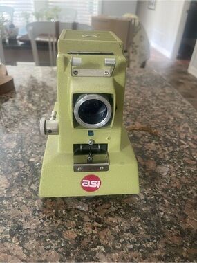 Vintage projector from ASI   Retro Photography  Green Metal Model 330-B